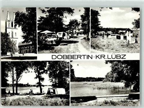 Dobbertin Klosterkirche Zeltplatz Am See Oldtimer