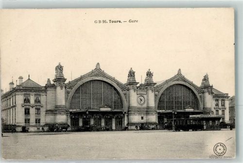 Tours Bahnhof Straßenbahn