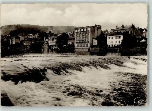 Epinal la Moselle par grandes eaux