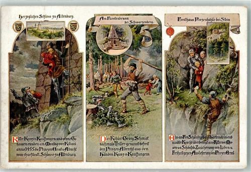 Altenberg 1936 Raub der Prinzen Ernst und Albrecht in Wort und Bild