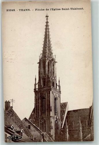 Thann Fleche de l`Eglise Saint Thiebaut