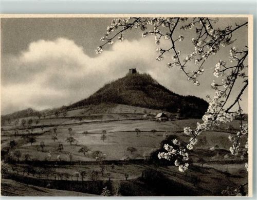Lahr 1952 Burgruine Geroldseck Postkartenkalender Heimatland Schwarzwald