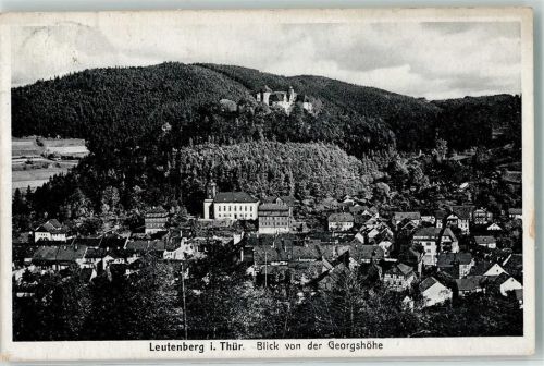 Leutenberg Blick von der Georgshöhe
