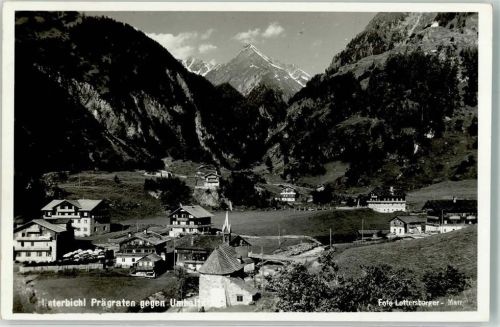 Hinterbichl Prägraten Kapelle mit Umbaltal