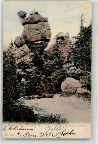 Heuscheuer 1905 Heuscheuer Kamel Großvaterstuhl