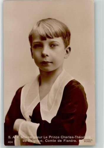 S.A.R. Monseigneur le Prince Charles-Theodore Comte de Flandre Chliche Boute Nr. 404