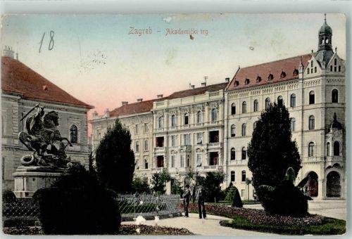 Zagreb 1907 Denkmal