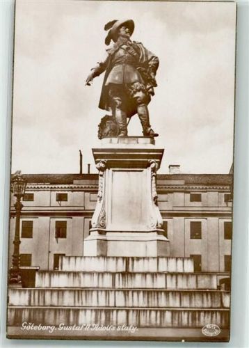 Göteborg Denkmal Gustaf II Adolf