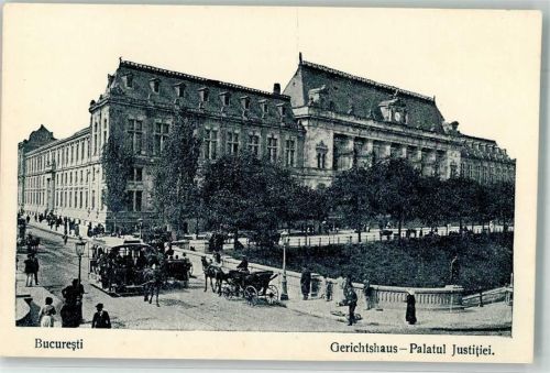 Bukarest Pferdestraßenbahn Gericht