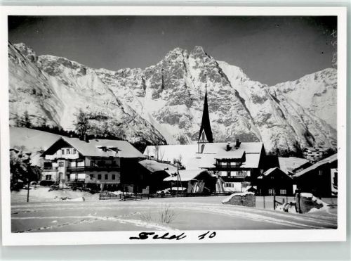 Seefeld Ort handschriftlich Winter