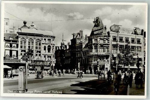 Den Haag 1950 Lange Poten Hofweg