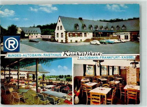 Reinhardshain Bundesautobahn Raststätte Gasthaus Auto