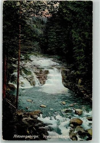 Riesengebirge 1907 Weisswasserfall