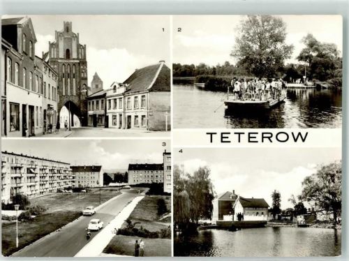Teterow Fähre zur Burgwallinsel Rostocker Tor Johannes R. Becher Straße
