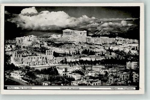 Athen Akropolis Foto Meletzis