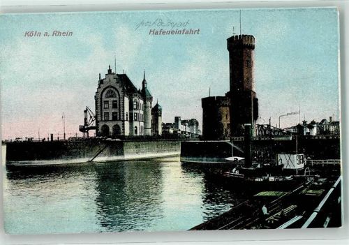Köln Altstadt-Süd 101 Hafeneinfahrt