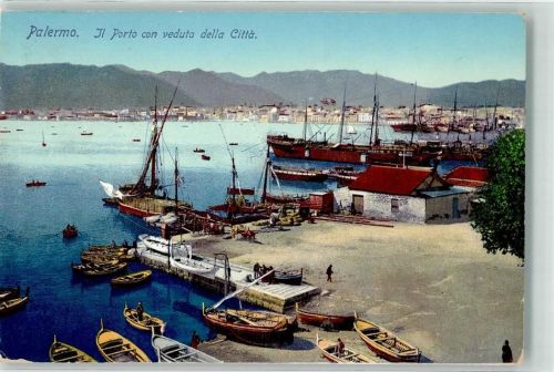 Palermo 1913 Hafen