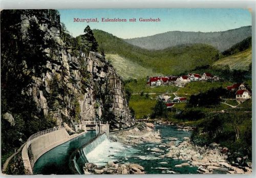 Gausbach Murgtal Eulenfelsen