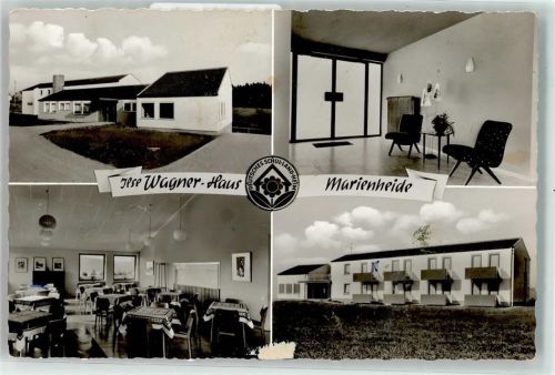 51709 W5277 Marienheide Gebrauchsspuren Ilse Wagner Haus Schullandheim der Vohwinkeler Volksschulen
