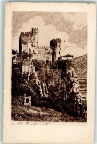 Trechtingshausen Burg Rheinstein Verlag Franz Jander