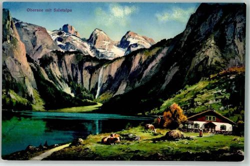 Saletalm Obersee mit Saletalpe