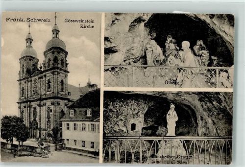 Gößweinstein Wallfahrts-Basilika Ölberg Elisabethen-Grotte