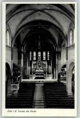 Lette Inneres der Kirche