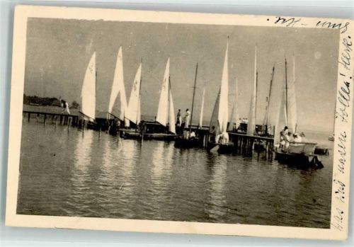 Dießen Segelschiff Ort lt. Stempel