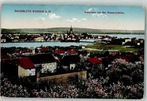 Werder Blick von der Bismarckhöhe