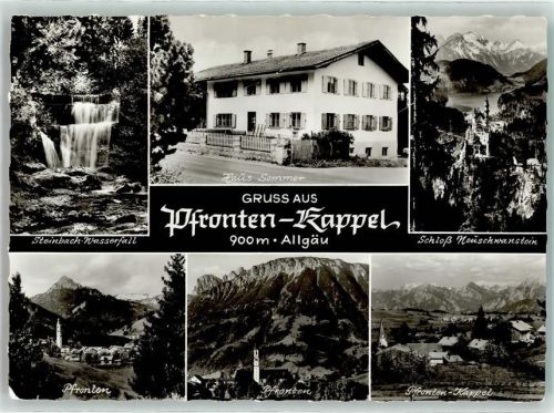Kappel Pension Haus Sommer Schloss Neuschwanstein