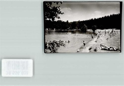 Usingen Strandbad Ort handschriftlich
