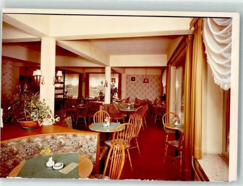 Waldkraiburg Hotel Brosch Foto Original aus Archiv eines Ansichtskartenverlags
