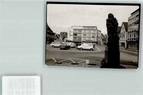 Schwenningen Ort handschriftlich Parkplatz Auto DAK Versicherung Foto Original aus Archiv eines Ansichtskartenverlags