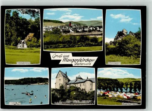 Mengerskirchen Waldkapelle Galgenkopf Seeweiher Schloss Campingplatz Gruß Westerwald Bademode