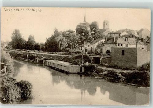 Vouziers 1916 Feldpost WKI 10.Reserve-Div.