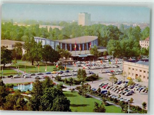 Karlsruhe Festhallenplatz Schwarzwaldhalle