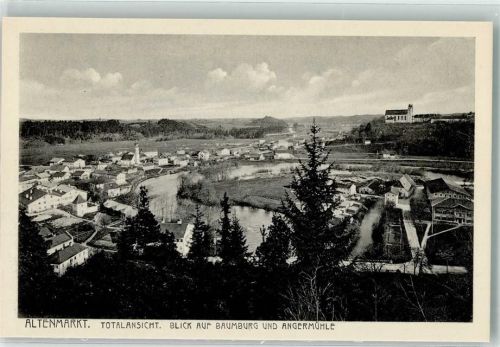 Altenmarkt Baumburg Angermühle Vogelschau