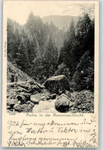 Breitnau 1903 Ravennachlucht