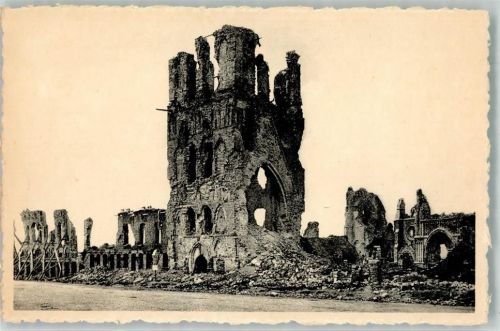 Ypres Marktplatz Ruinen