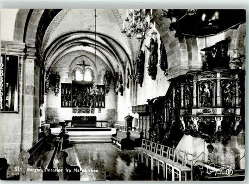 Bergen Kirche Maria innen
