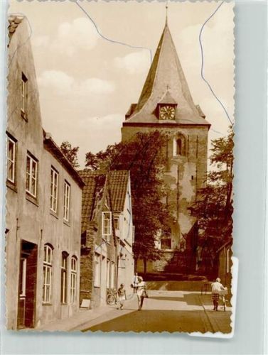 Garding St. Christians Kirche FOTO KEINE AK Ort handschriftlich