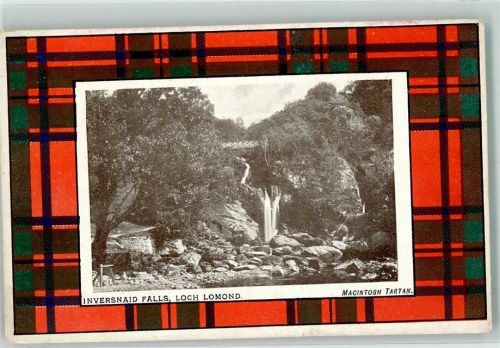 Glasgow Loch lomond Inversnaid Falls Ort lt. Verlag