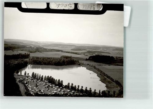 Seck Foto Original aus Archiv eines Ansichtskartenverlags Vogelschau Ort handschriftlich
