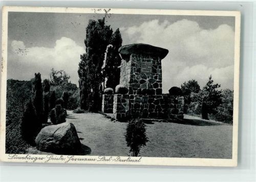 Walsrode 1938 Hermann-Löns-Denkmal Verlag Rud. Reher Nr. 22040