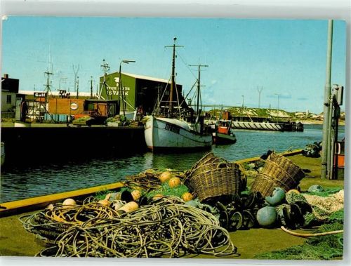 Ringkobing 1978 Hafen Hivde Sande