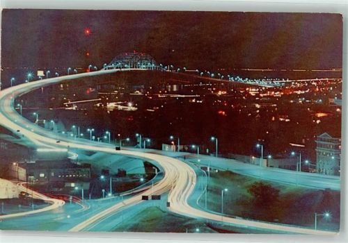 Austin Harbor Bridge Corpus Christi Nacht