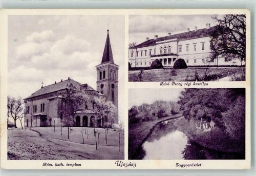 Szolnok 1939 Kath. Kirche Schloss Ujszasz