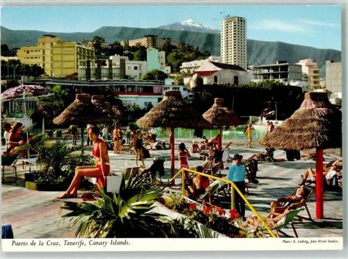 Puerto de la Cruz Foto Ludwig Hotel Schwimmbad