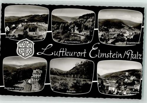 Elmstein Schafhof Naturfreundehaus Kinderheim Erfenstein Wappen Sterne Luftkurort