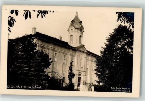 Pribram Schloss Dlouhá Lhota Foto Resch